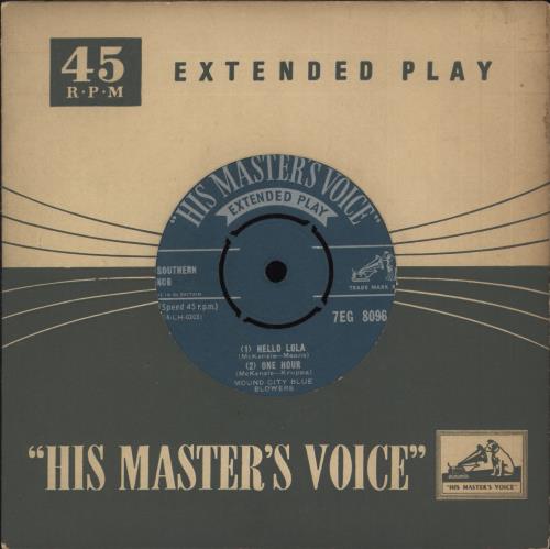 The Mound City Blue Blowers Hello Lola 7" vinyl single (7 inch record / 45) UK 1IQ07HE743495