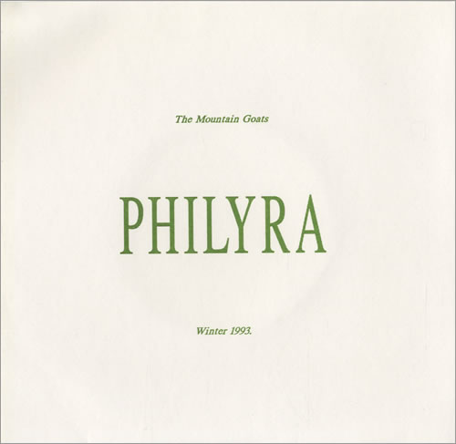 The Mountain Goats Philyra EP 7" vinyl single (7 inch record / 45) UK MUG07PH502691