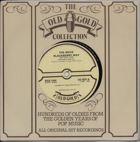 The Move Blackberry Way 7" vinyl single (7 inch record / 45) UK MOV07BL672117