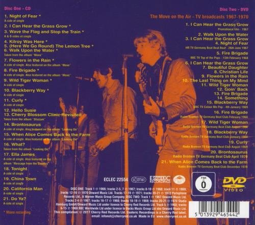 The Move Magnetic Waves Of Sound: The Best Of The Move (Remastered Deluxe Edition) 2-disc CD/DVD set UK MOV2DMA745023