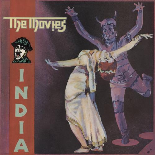 The Movies India + sticker vinyl LP album (LP record) UK TM2LPIN854829