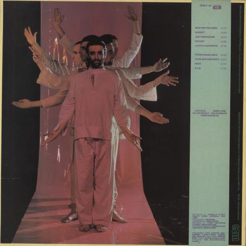 The Movies India + sticker vinyl LP album (LP record) UK TM2LPIN854829