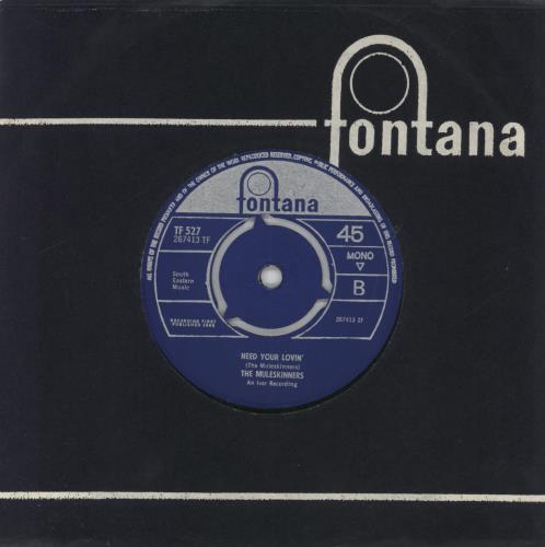 The Muleskinners Back Door Man - VG+ 7" vinyl single (7 inch record / 45) UK 10E07BA817230