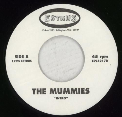 The Mummies Get Late! 7" vinyl single (7 inch record / 45) US 83907GE869992