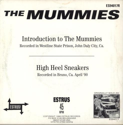 The Mummies Get Late! 7" vinyl single (7 inch record / 45) US 83907GE869992