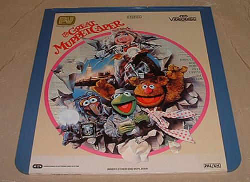 The Muppets The Great Muppet Caper laserdisc / lazerdisc US MUPLZTH301998