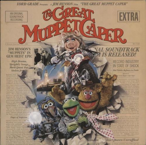 The Muppets The Great Muppet Caper vinyl LP album (LP record) German MUPLPTH698965