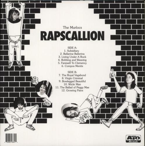 The Murlocs Rapscallion vinyl LP album (LP record) US 7XJLPRA871381