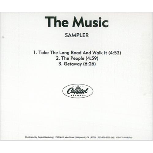 The Music UK EP's Sampler CD-R acetate US USCCRUK236953