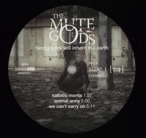 The Mute Gods Tardigrades Will Inherit The Earth - Bonus CD 2-LP vinyl record set (Double LP Album) UK 86Y2LTA864248