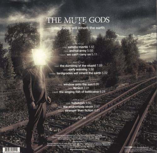 The Mute Gods Tardigrades Will Inherit The Earth - Bonus CD 2-LP vinyl record set (Double LP Album) UK 86Y2LTA864248