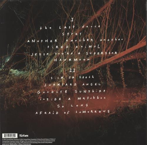 The Mysterines Afraid of Tomorrows - Assai Records - Orange Vinyl - Autographed vinyl LP album (LP record) UK 55LLPAF870267