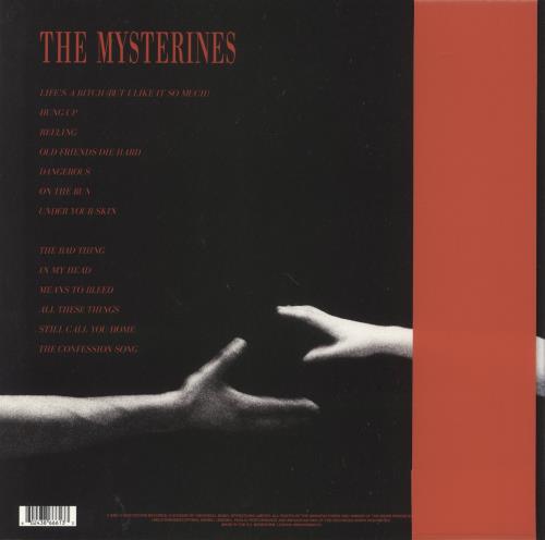 The Mysterines Reeling - Assai Records - Red Transparent Vinyl - Autographed vinyl LP album (LP record) UK 55LLPRE870271