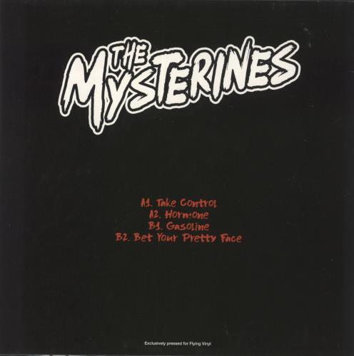 The Mysterines Take Control EP - Red Vinyl 7" vinyl single (7 inch record / 45) UK 55L07TA815172