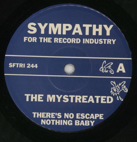 The Mystreated There's No Escape 7" vinyl single (7 inch record / 45) US X9M07TH883422