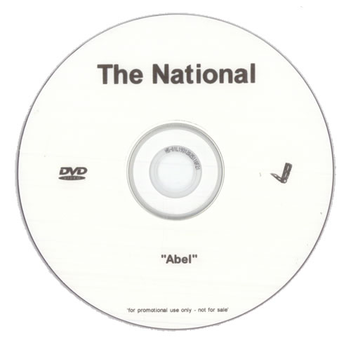 The National Abel promo DVD-R UK TN3DRAB517258