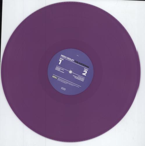 The National High Violet - Violet Vinyl 2-LP vinyl record set (Double LP Album) UK TN32LHI506009