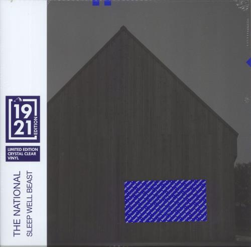 The National Sleep Well Beast - Crystal Clear Vinyl - Sealed 2-LP vinyl record set (Double LP Album) UK TN32LSL823718