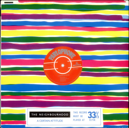 The Neighbourhood (80s) A Certain Attitude vinyl LP album (LP record) UK UMVLPAC538823