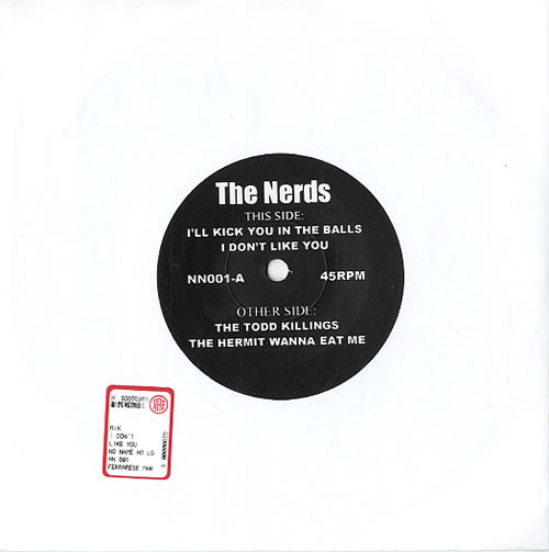 The Nerds Don't Like You 7" vinyl single (7 inch record / 45) Italian WS807DO618687