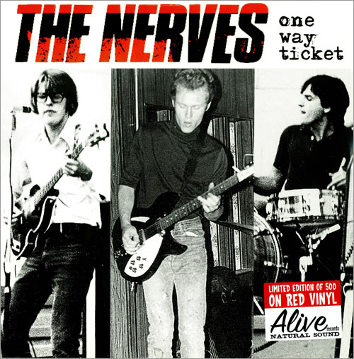 The Nerves One Way Ticket vinyl LP album (LP record) US NE5LPON459930