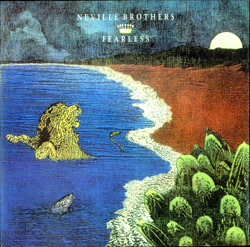 The Neville Brothers Fearless 12" vinyl single (12 inch record / Maxi-single) UK NVB12FE499609