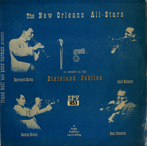 The New Orleans All Star Band Dixieland Jubilee EP 7" vinyl single (7 inch record / 45) UK U8U07DI550896