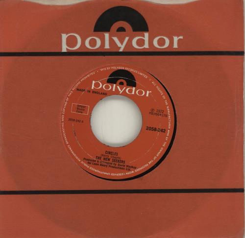 The New Seekers Circles - Wide 7" vinyl single (7 inch record / 45) UK NWK07CI684429
