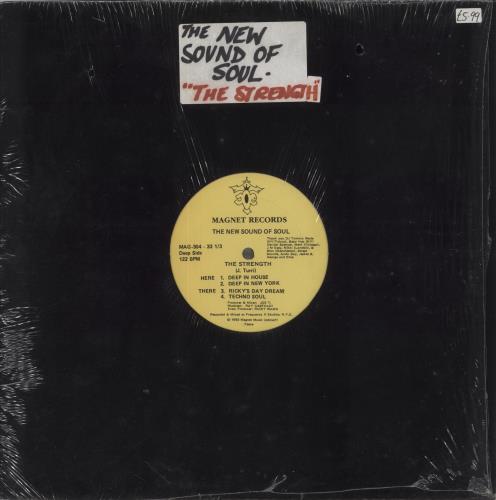 The New Sound Of Soul The Strength 12" vinyl single (12 inch record / Maxi-single) US 8WH12TH857173