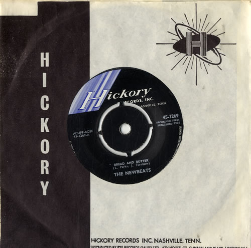 The Newbeats Bread And Butter 7" vinyl single (7 inch record / 45) UK NEB07BR604061