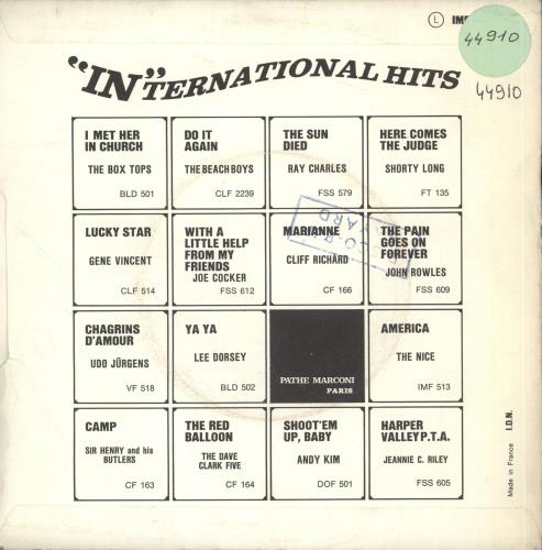 The Nice Brandenburger 7" vinyl single (7 inch record / 45) French NCE07BR727505