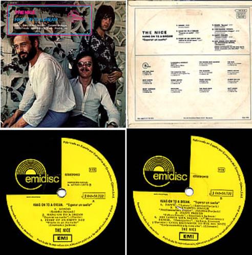 The Nice Esperar Un Sue�o - Hang On To A Dream vinyl LP album (LP record) Spanish NCELPES296845