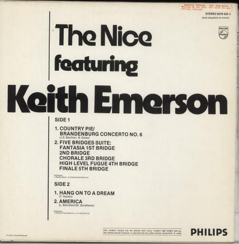 The Nice The Nice - Factory Sample vinyl LP album (LP record) Dutch NCELPTH881932