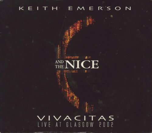 The Nice Vivacitas: Live At Glasgow 2002 3-CD album set (Triple CD) UK NCE3CVI586080