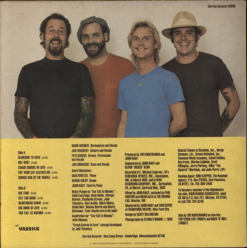 The Nighthawks Hot Spot vinyl LP album (LP record) US NHWLPHO861058