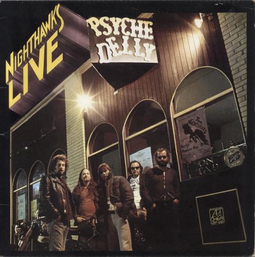 The Nighthawks Nighthawks Live vinyl LP album (LP record) US NHWLPNI861050