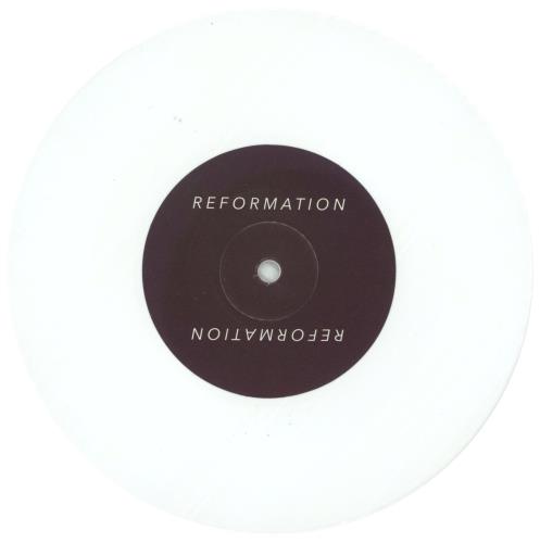 The Ninth Wave Reformation - White Vinyl 7" vinyl single (7 inch record / 45) UK 83G07RE864889