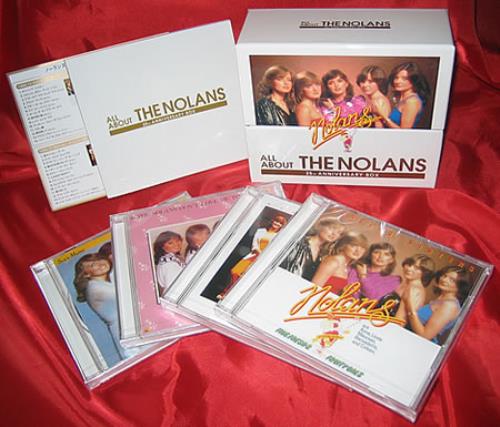 The Nolans All About The Nolans 4-CD album set Japanese NOL4CAL388952
