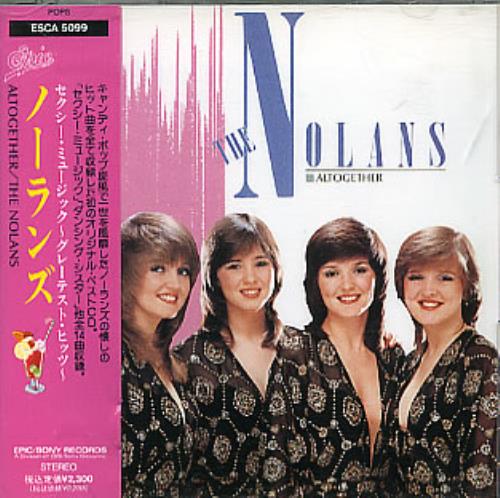 The Nolans Altogether CD album (CDLP) Japanese NOLCDAL296049