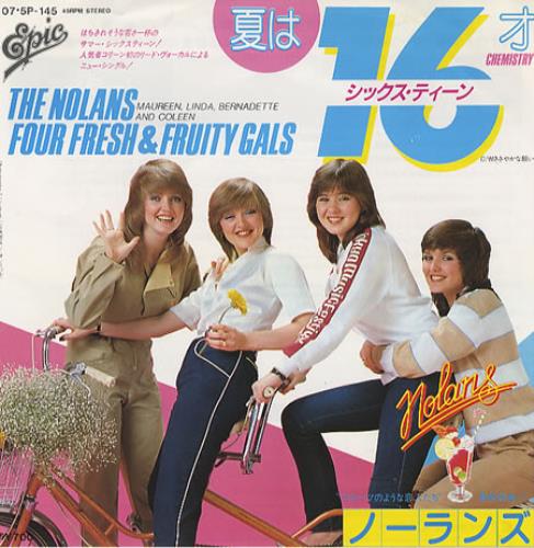 The Nolans Chemistry 7" vinyl single (7 inch record / 45) Japanese NOL07CH130901