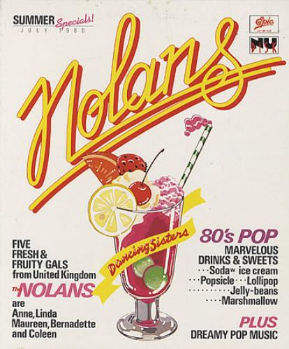 The Nolans Dancing Sisters EP 10" vinyl single (10 inch record) Japanese NOL10DA334936