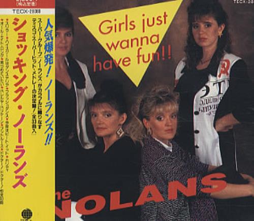 The Nolans Girls Just Wanna Have Fun CD album (CDLP) Japanese NOLCDGI325298