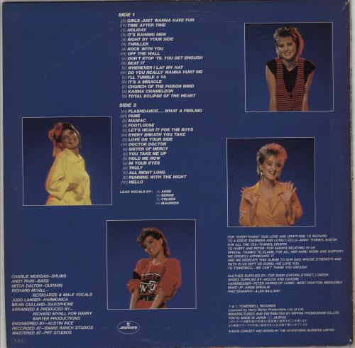 The Nolans Girls Just Wanna Have Fun vinyl LP album (LP record) Japanese NOLLPGI750118