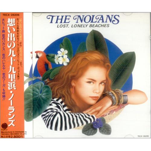 The Nolans Lost Lonely Beaches CD album (CDLP) Japanese NOLCDLO08328