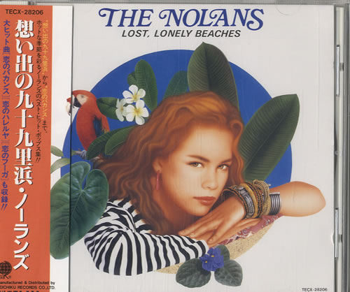 The Nolans Lost, Lonely Beaches CD album (CDLP) Japanese NOLCDLO567874