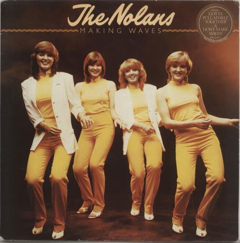 The Nolans Making Waves vinyl LP album (LP record) UK NOLLPMA551644