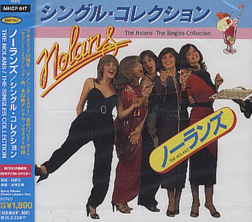 The Nolans The Singles Collection CD album (CDLP) Japanese NOLCDTH342419