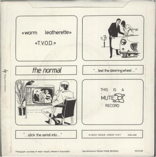 The Normal T.V.O.D. - EX 7" vinyl single (7 inch record / 45) UK NML07TV887569