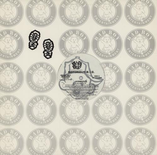 The Notorious B.I.G. Hypnotize 12" vinyl single (12 inch record / Maxi-single) US NBG12HY757955