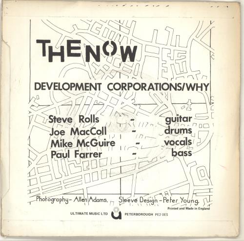 The Now Development Corporations 7" vinyl single (7 inch record / 45) UK NO-07DE411897